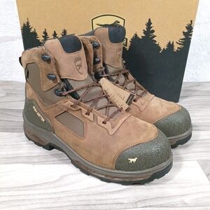 Irish Setter Kasota Waterproof Composite Safety Toe Work Boots Men's 10.5 D 6"